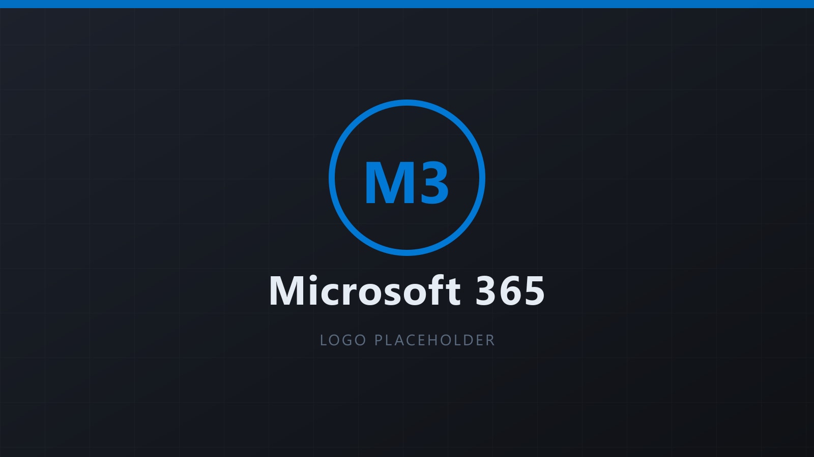 Microsoft 365 logo placeholder